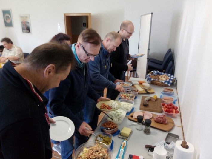 Ein leckeres Buffet in der Mittagspause gehört auch zum Seminar!