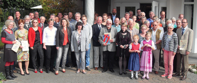 Gruppenfoto TSG Bad Kreuznach 50Jahr Feier