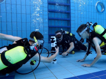 Tauchprojekt des TC Flotte Flosse mit dem SMG Ingelheim 2023