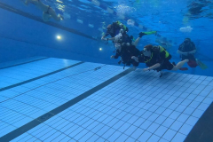 Das soll uns nicht am Tauchen hindern