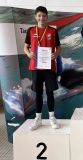 Florian auf dem Podium
