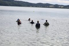 Rettungsübung für Taucher